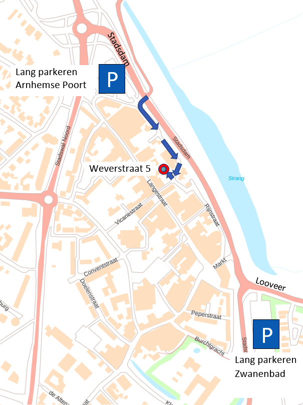 Lang parkeren bij de Rouwhuiskamer